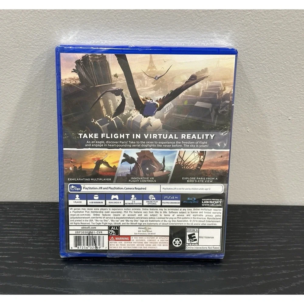 SEALED Eagle Flight Playstation 4 PS4 Video Game Damaged Packaging